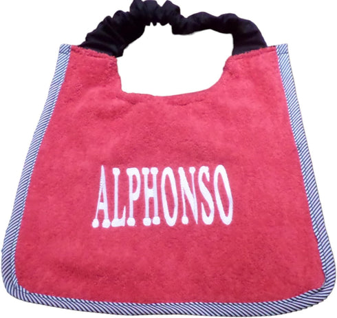 Personalized Dog Bib with Name/Nickname: Handmade, Waterproof Backing, Stylish & Comfortable - pups to Adults - Stylish