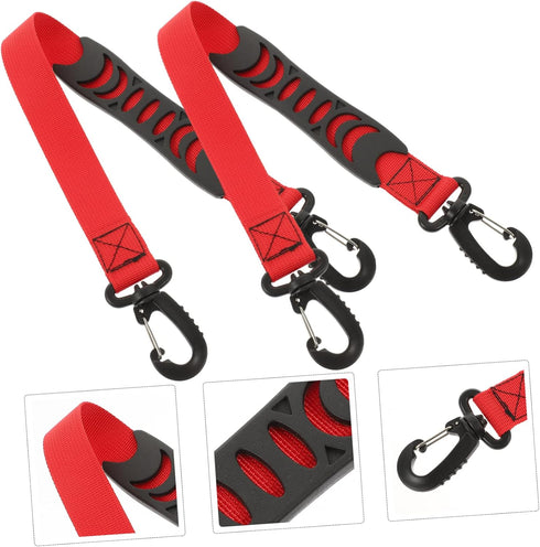 Toddmomy 2pcs Skate Shoe Laces, Ski Skates Rope Leash for Ski Boots Carrying and Snowboard Boot Carrier