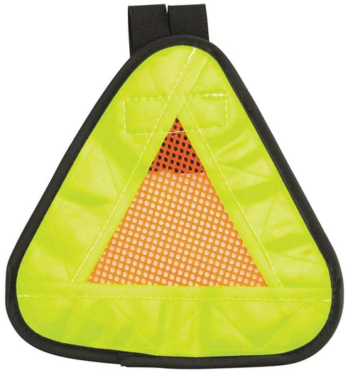 Reflective Yield Symbol 7x7" with Velcro Strap by Aardvark