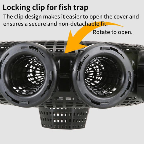 Generic Crab Trap | Outdoor Fishing Mesh Catching Cage,Saltwater Fishing Trap - for Saltwater Freshwater Pond Lake