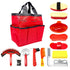 jhpsnpow 14PCS Horse Grooming Kit, Professional Brush Supplies Set for Bathing & Care,