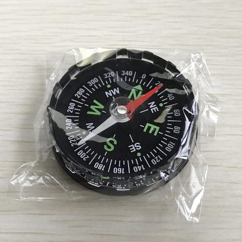 ZHIZHOUNEY Waterproof Clear Cover Mini Sighting Compass Navigation Compass - Lightweight, Compact, Outdoor Enthusiasts