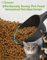 2 PACK Pet Food Scoop, 1 Cup Capacity Dog Food Scoop with Measuring Lines for Dog, Puppy, and Cat (Green and Black)