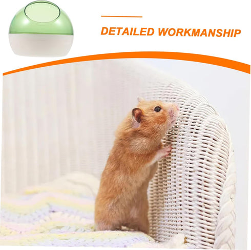 Compact Sand Bath Kit for Hamsters and Guinea Pigs