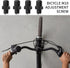 M10 Bike Brake Cable Handle Lever Adjusting Screws, 4 Pack 10mm Bicycle Brake Lever Grip Fastener Bolt Aluminum Alloy Bicycle Parts MTB Brake Cable Adjusters for Mountain Bike Accessories - Black by Styquenzer