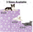 8 Pack 18" 24" BEAUTYZOO Washable Pee Pads for Dogs, Reusable Puppy Pads for Potty Training, Waterproof Super Absorbent