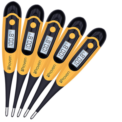 iProven Pet Thermometer (Termometro) for Accurate Fever Detection, Suitable for Cats/Dogs, Waterproof