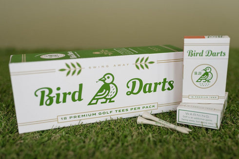 Premium TEE Packs - 18 Tees per Pack | Designer Golf Accessories