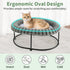 Hammock 23 17 8.3 Sunhoo Elevated Cat Bed for Indoor Cats Raised Kitten Large High Puppy Cot Off Floor Self-Supporting