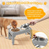 Elevated Dog Bowls for Small Medium Dogs, 3 Height Adjustable Stand with 2 Thick 6" Stainless Steel Bowls
