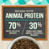 Merrick Purrfect Bistro Grain Free Dry Cat Food for Adult Cats, Real Salmon and Sweet Potato Recipe - 4 lb. Bag