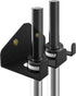 Vertical Barbell Mount Rack, Olympic Barbell Hanger, Double Barbell Holder Wall Mount, Space Saving Garage Gym