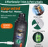 2-in-1 Dog Nail Grinder & Clippers for Large Medium Small Dogs, USB Rechargeable with Safety Guard and LED Lights