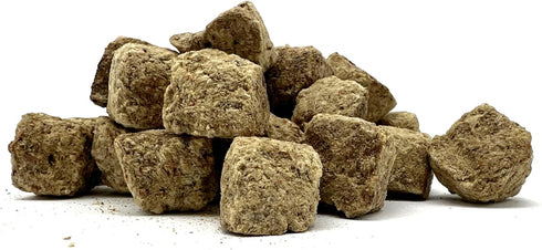 0.88 oz, Freeze Dried Brine Shrimp Cubes Fish Food for Freshwater and Marine Aquarium Species