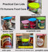 Pet Food Can Covers - Comtim 3 Pack Silicone Can Lids for Dog Cat Wet Food, Universal Size