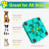 3 1 Dog Puzzle Toy Mental Stimulation - Level in Dogs Food Feeder Puzzle, Dog Treat Puzzle Feeder (Advanced-Blue Board)