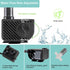 hygger Ultra Quiet 53GPH Submersible Mini Water Pump, 2 Nozzles for Aquariums, Fish Tank, Fountain, Hydroponics, 120V
