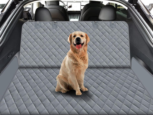 GXT Dog Back Seat Cover Protector for Cars SUV and Trucks with Mesh Window, Scratchproof Nonslip and Waterproof