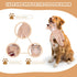 BUYPOW 5 Pack No Stuffing Dog Toys for Large Dogs, Squeaky Crinkle Interactive Dog Animals, Plush Teething Toys to Keep