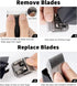 Detachable Pet Clipper Blades, Compatible with Andis, Oster, Wahl A5 Clippers, 1/2'' 13mm Cut Length