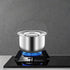 5.0L Cooking Pot Stainless Steel Camping Pot,Multipurpose Stockpot,Cookware Portable for Restaurant Cooking Home