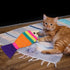 Cat Scratching Board - Creative Fish Shaped Claw Toy, Colorful Sisal Pad Scratch Lounge Durable Interaction Toy