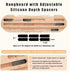 Wooden Climbing Hangboard, Training Hang Board, Rock Climbing Fingerboard with Incremental Depth Pockets for Finger
