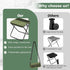Nicerice Backpack Portable Foldable Stool,Tiny Foldable Stool which can Turned Into a Satchel,Mountaineering and Hiking