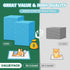 IMMCUTE 50 Pack 30"x36" Dog Pee Pads, Great Value Puppy Pads XL, Pee Pads for Dogs Extra Large, Wee Wee Pads for Potty