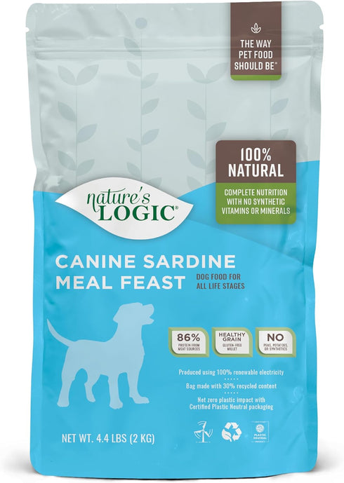 Nature's Logic Canine Sardine Meal Feast, 4.4 lbs