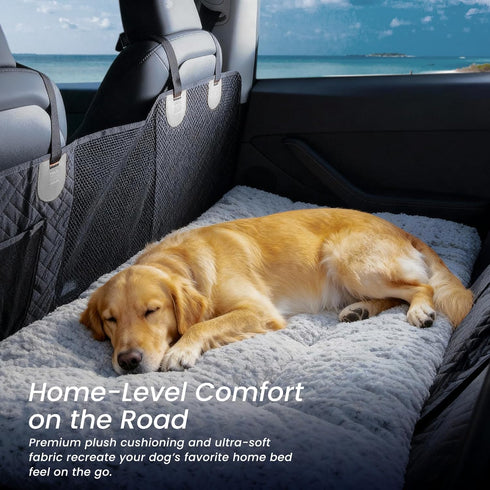 Fykage 3.5" 54" 25 Thick Deluxe Plush Dog Bed Mat for Car, Comfy Dog Seat Cover, Pet Bed & Seat Cover Protector
