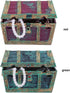 Fdit Aquarium Decorations - Artificial Decorative Treasure Jewelry Box Ornament for Fish Aquarium Landscape (Green)