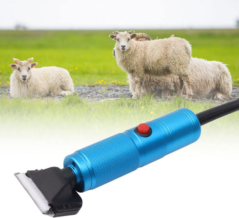 Locadence Electric Sheep Shears, Multipurpose Rechargeable Animal Grooming Clippers with Cutter Head for Sheep, Goats