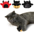 3-Pack Set Halloween Catnip Plush Toys - Devil, Bat, and Pumpkin Designs with Crinkle Paper for Interactive Play