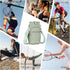 Rueesh Water Bottle Holder Bag with Adjustable Strap, Insulated Bottle Carrier Bag RFID Crossbody Sling Bag for Gym