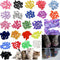 140pcs Cat Nail Caps Kitten Caps, 4 Glitter Colors + 10 Colorful Cat Nails Caps Covers