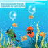 Floating Fish Tank Decorations, Cute Little Diver Aquarium Decor Accessories, 4 Pack of Diver Ornaments