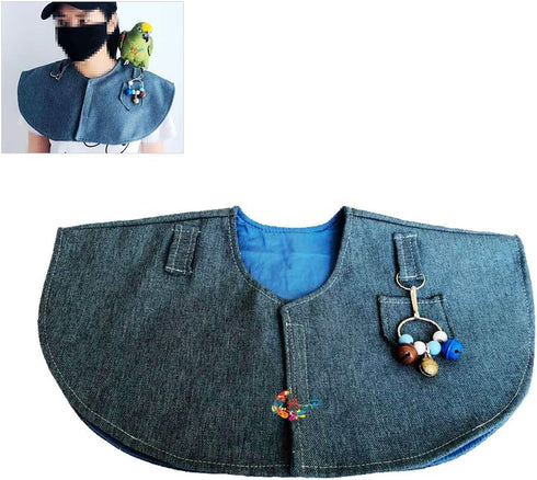 Bird Poop Shoulder Protector, Anti Scratching Shawl for Veterinarians, Pet Shop Employees, and Bird Handlers