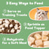 14.2 OZ Freeze Dried Chicken Cat and Dog Treats Single Ingredient Chicken Meat High Protein, Bite-Sized Pet Training