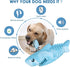 Dog Chew Toys for Aggressive Chewers, Squeaky Toys for Medium Large Dogs, Tough Durable Puppy Teething Toys