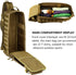 Pack Protector Plus Tactical Sling Bag Military MOLLE Crossbody (Patch Included)