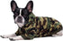 Camo French Bulldog Clothes Dog Hoodie Sweatshirts with Pockets for Small Dogs, Puppy, Chihuahua, Fleece Dog Sweaters