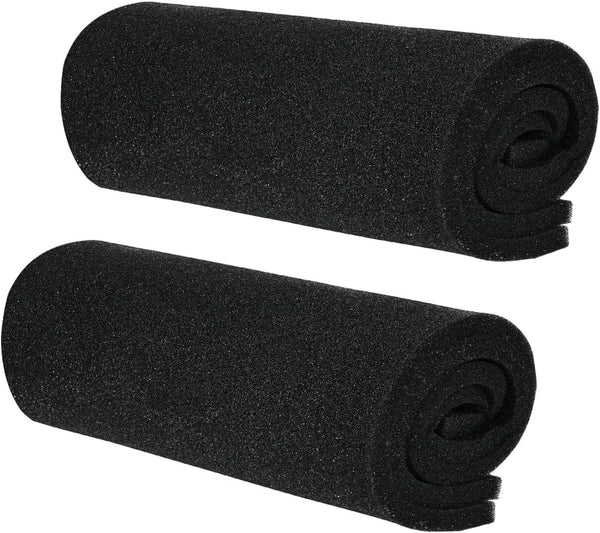 AQUANEAT 2 Pack Aquarium Bio Sponge Filter Media Pad Cut-to-Size Open Cell