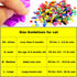 VICTHY 140pcs Cat Nail Caps, 14 Colors Cat Claw Covers with Adhesives and Applicators (Small)