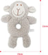 Senior Fleece Ring Body, Calming Lavender Dog Toy for Senior Dogs, Grey, 19cm x 23cm