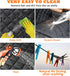 URPOWER Dog Car Seat Cover for Front Seat, Waterproof Pet Car Seat Protector with Pocket & Elastic Skirt, Non-Slip Dog