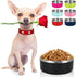 LIHONG Dog Bowls, Stainless Steel Non-Slip Insulated Bowl for Small Medium Dogs, Rustproof (40oz, Black)