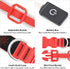 LED Dog Collar, USB Rechargeable Light Up Safety Collar for Small, Medium, Large Dogs (Large, Ruby Red)