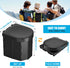 Portable Camping Toilet, Folding Toilet for Adults with Lid and Retractable Toilet Paper Holder, Waterproof Porta Potty