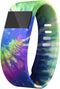 Tie Dyed Activity Tracker Pro, Blue, 815416020623